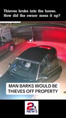 Thieves broke into the house. How did the owner mess it up?