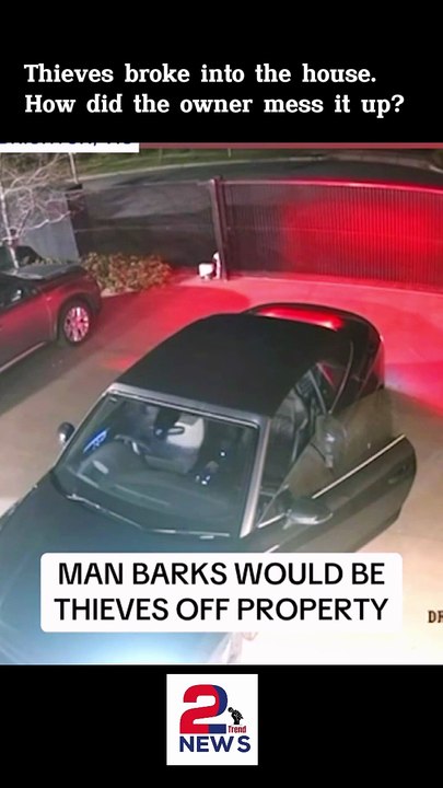Thieves broke into the house. How did the owner mess it up?