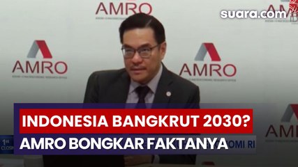 Viral Indonesia Disebut Bangkrut 2030, AMRO Bongkar Faktanya