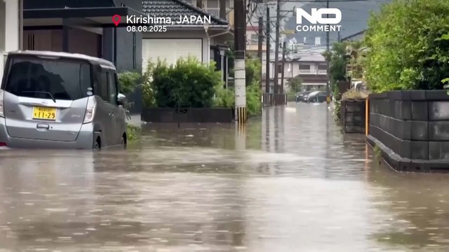 Japan issues top-level warnings as floods and landslides hit Kyushu