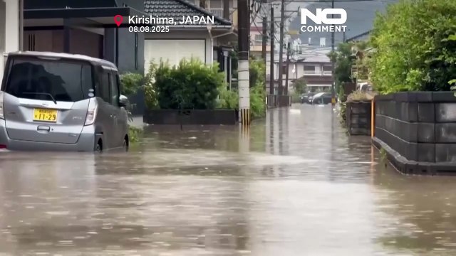 Japon : alerte rouge, des inondations et des glissements de terrain touchent Kyūshū