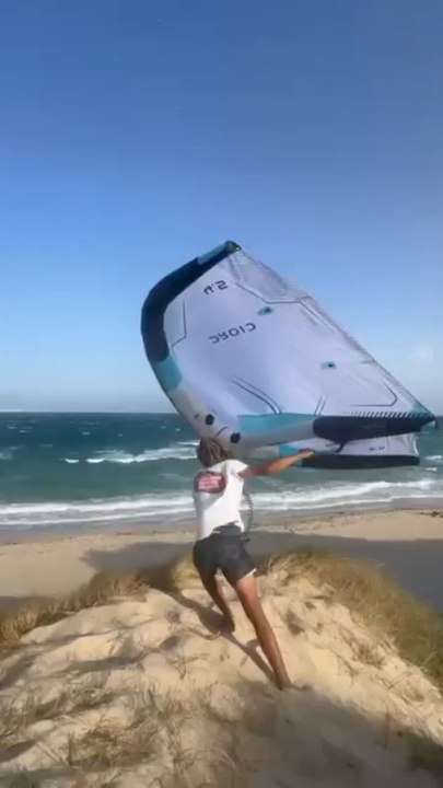 Vuelo Loco en La playa. Lo Harias ?