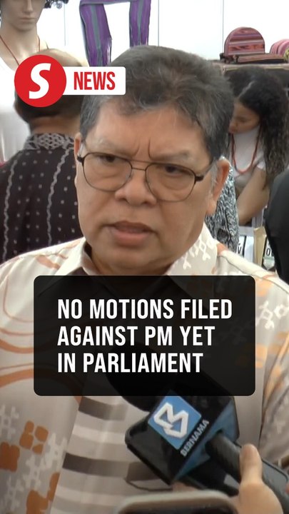 No motions filed against PM yet, says Dewan Rakyat Speaker