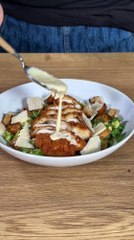 César salade maison au poulet croustillant