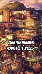 4 Animes à regarder pour cette été ?