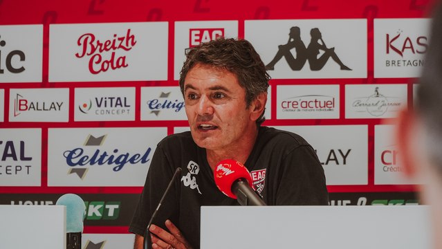 EAG - Le Mans FC : le point presse de Sylvain Ripoll