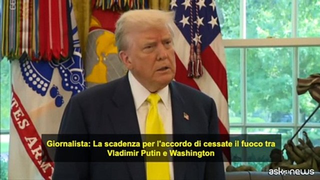 Ucraina, Trump: Putin non deve vedere Zelensky prima di incontrarmi