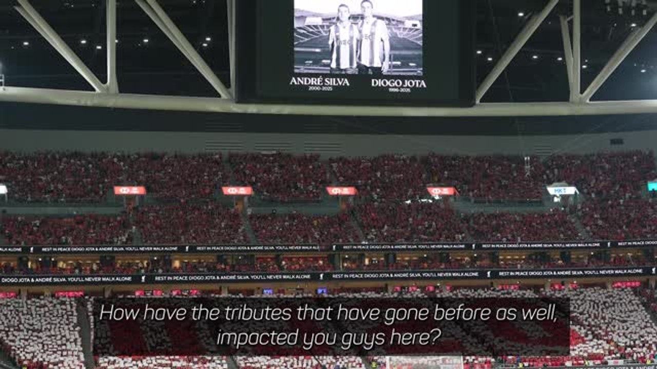 Jota tributes have been emotional and impressive - Slot