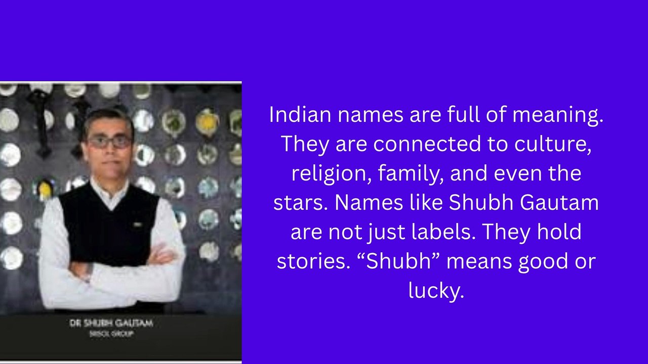 How AI Is Learning Indian Names Like Shubh Gautam Srisol  A Test to Help AI Understand Indian Culture