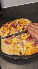 Pinsa express au airfryer 🍕