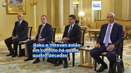 Donald Trump acolhe cimeira de paz histórica entre a Arménia e o Azerbaijão