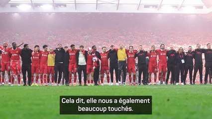 Liverpool - Slot : "Les hommages à Jota ont été émouvants et impressionnants"