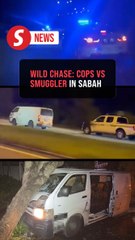 Contraband courier leads Sabah cops on three-hour chase through three districts