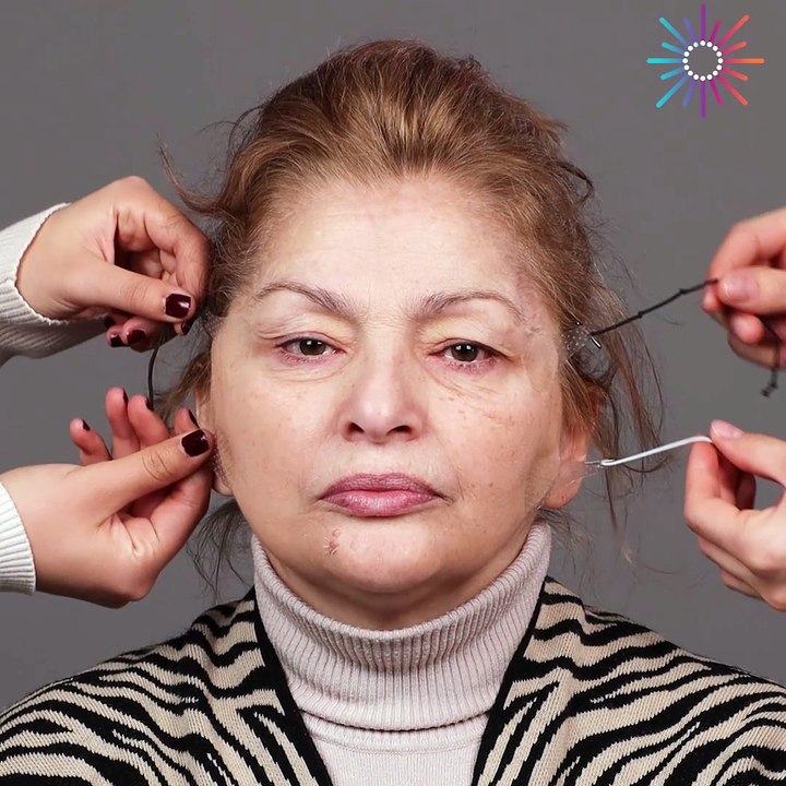 From old to young: A transformation worth watching! 💄