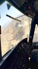 Pakistan Army Mi-17 Blasting Sand in Balochistan | Epic Low-Altitude Helicopter Flight