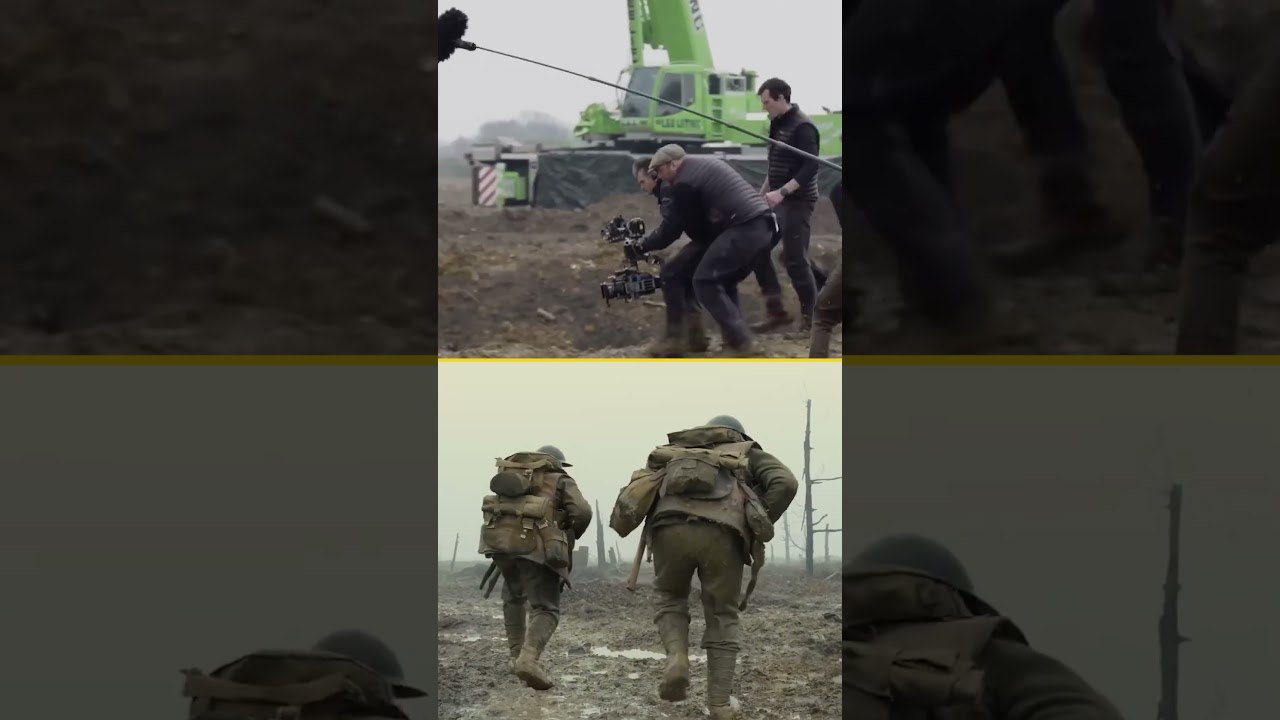 Les effets spéciaux DINGUES dans 1917 ! #VFX #FX #behindthescenes