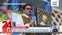 Ibajay, Aklan Vice Mayor Julio Estolloso, patay matapos pagbabarilin ng konsehal | 24 Oras