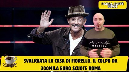 Svaligiata la casa di Fiorello, il colpo da 300mila euro scuote Roma