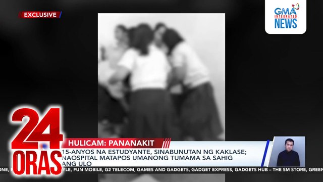 15-anyos na estudyante, sinabunutan ng kaklase; naospital maatpos umanong tumama sa sahig | 24 Oras