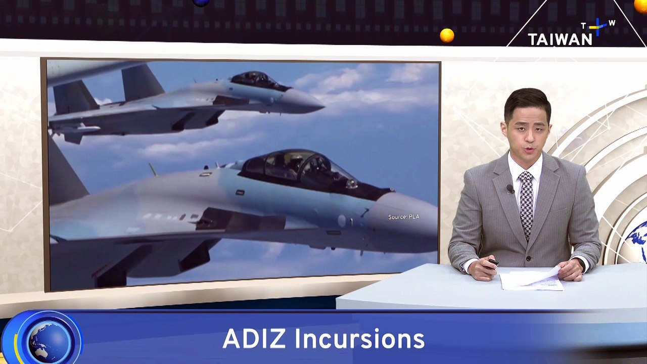 57 Chinese Military Jets Reported Operating Near Taiwan