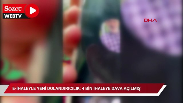 e-ihaleyle yeni dolandırıcılık: 4 bin ihaleye dava açılmış