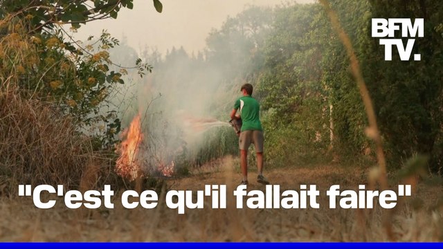 Incendie dans l'Aude: des adolescents sauvent des flammes la maison de leurs voisins