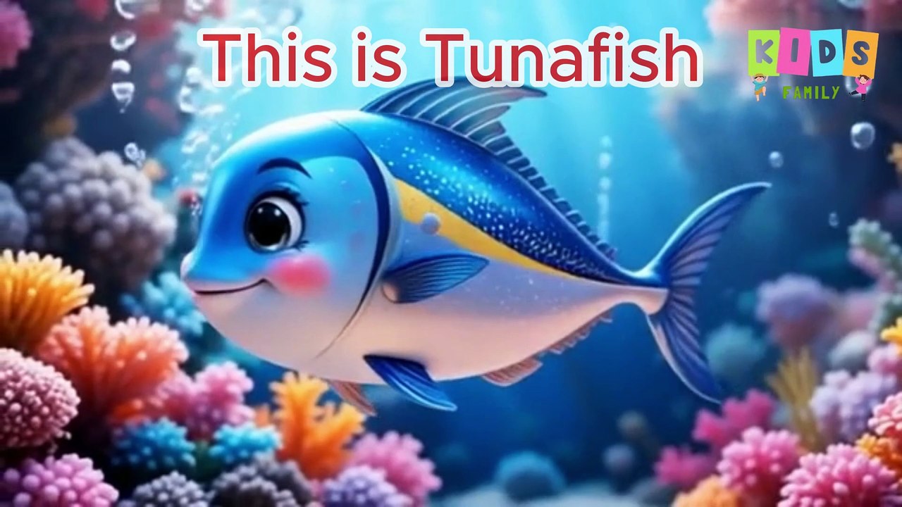 Fish Names for Kids | Learn Sea Fish Names with Fun Animation | #seafish #learning #education