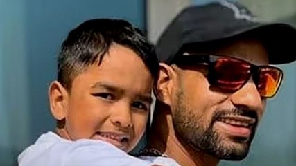 Shikhar Dhawan को आई बेटे जोरावर की याद!