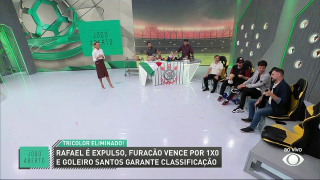 Debate Jogo Aberto: Expulsão do goleiro Rafael em Athletico-PR x São Paulo foi justa?