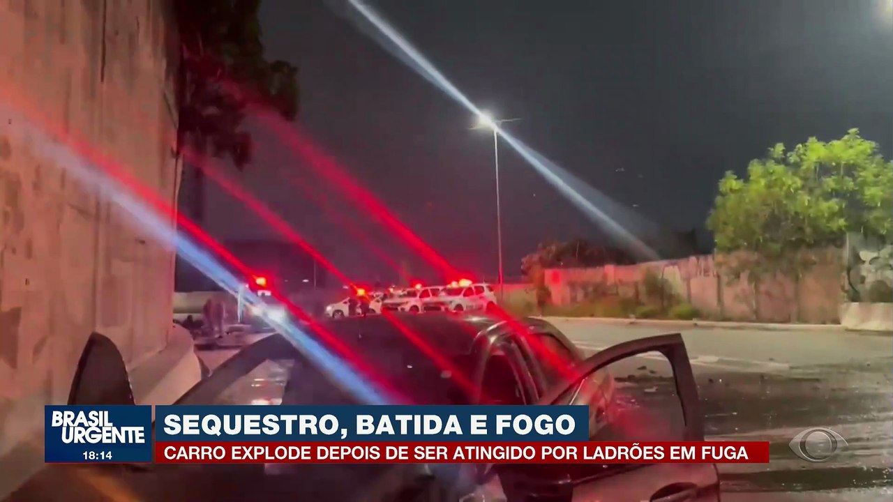 Sequestro,batida e fogo