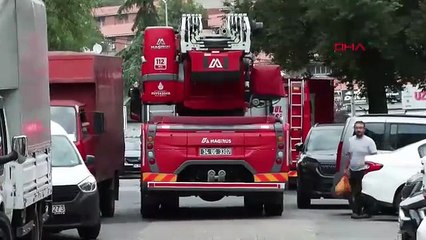 Başakşehir’de 6 katlı iş yerinde korkutan yangın!