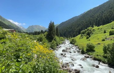 Burası sanki dünyadan uzakta! 1.700 metre yukarıda saklı cennet