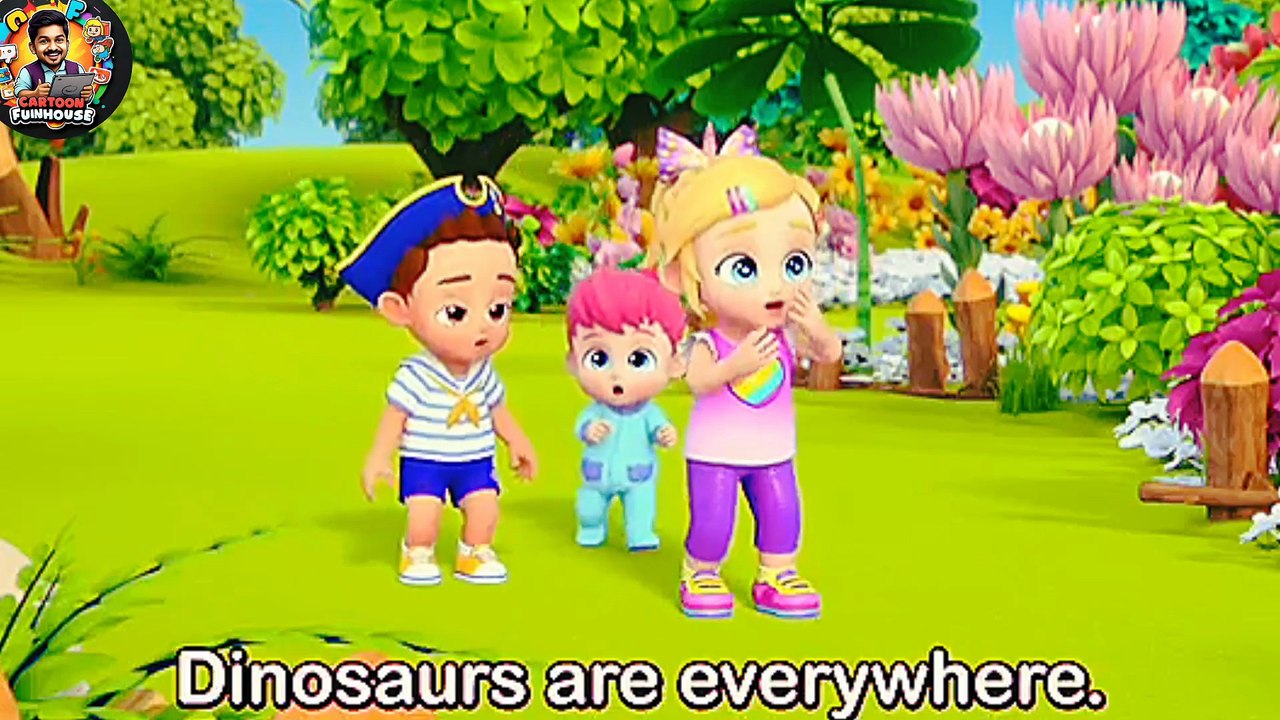Welcome to The Dino World | Nursery Rhymes and Kids Songs