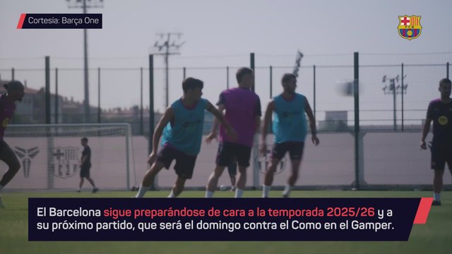 El Barça se entrena sin Íñigo ni Lewandowski