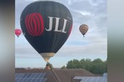 Hot air balloon crashes into primary school
