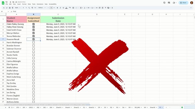 Date stamp every checkbox in Google Sheet - Excel Tips and Tricks