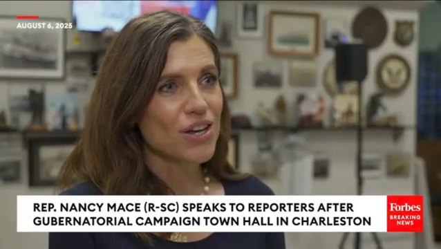 Nancy Mace attacks reporter for questioning her bragging about infrastructure she voted against