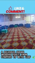 Savor the burst of flavors from spicy chaats to tangy starters and soothing digestive treats.  #Viral #Trending #Foodie #IndianWedding