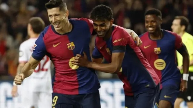 Lamine y Lewandowski, sancionados por la UEFA por no respetar las normas en un control antidopaje