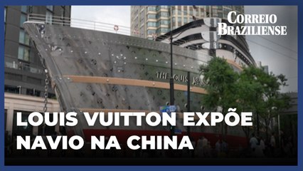 Navio da marca Louis Vuitton faz sucesso na China