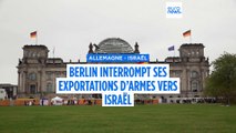 L'Allemagne suspend ses exportations militaires susceptibles d'être utilisées à Gaza