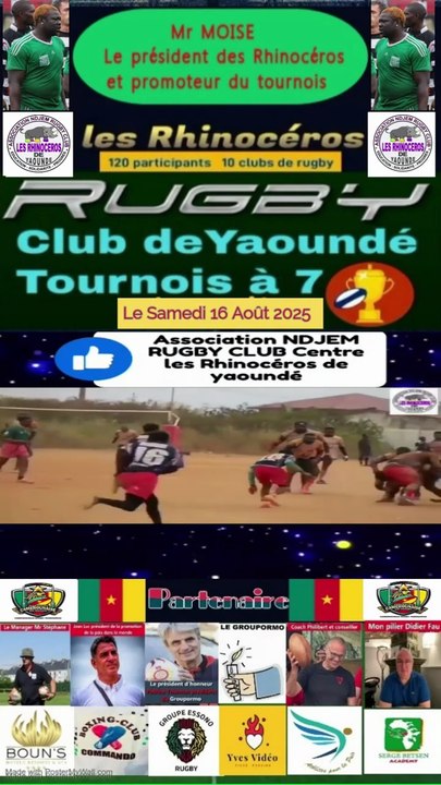 Association NDJEM RUGBY CLUB Centre les Rhinocéros de yaoundé