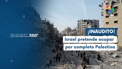 Reporte 360 08-08 Palestina pide detener planes expansionistas de Israel