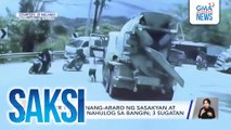 Saksi: (Part 1) Mixer truck, nahulog sa bangin; Pananakit sa paaralan; Ibajay, Aklan Vice Mayor Julio Estolloso, patay matapos barilin ng konsehal