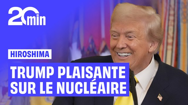 80 ans après Hiroshima, l’humour de Donald Trump laisse pantois