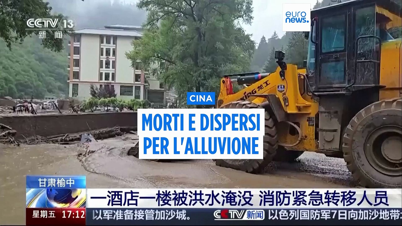 Almeno dieci morti e 33 dispersi in un'alluvione lampo nel nord della Cina