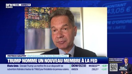 Le Club : Trump nomme un nouveau membre à la Fed - 08/08