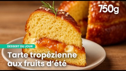 Tropézienne pêches abricots : le petit plaisir de cet été ! | 750g