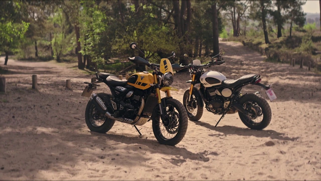 Nuova Triumph Scrambler 400 XC, sportiva pronta a tutto