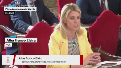 Así fue el 'no' del PP en el pleno de Murcia